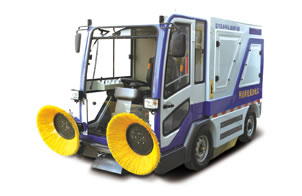 Hydraulic Industrial Vacuum Sweeper KYS-2000